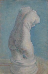 Molde de yeso del torso de una mujer de Vincent van Gogh